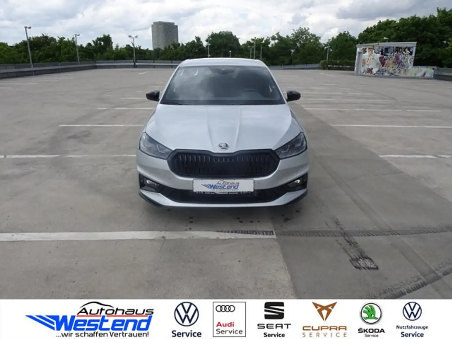 Skoda Fabia Monte Carlo 1.0l TSI 85kW Automatik LED Klima Argent - 1