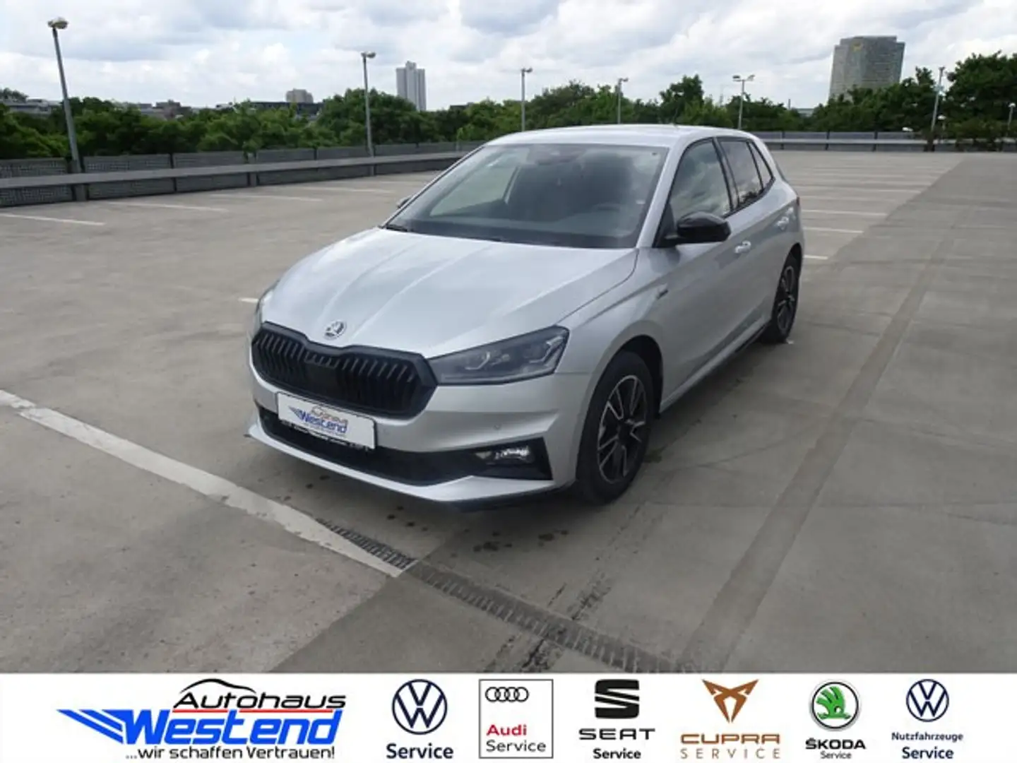 Skoda Fabia Monte Carlo 1.0l TSI 85kW Automatik LED Klima Argent - 2