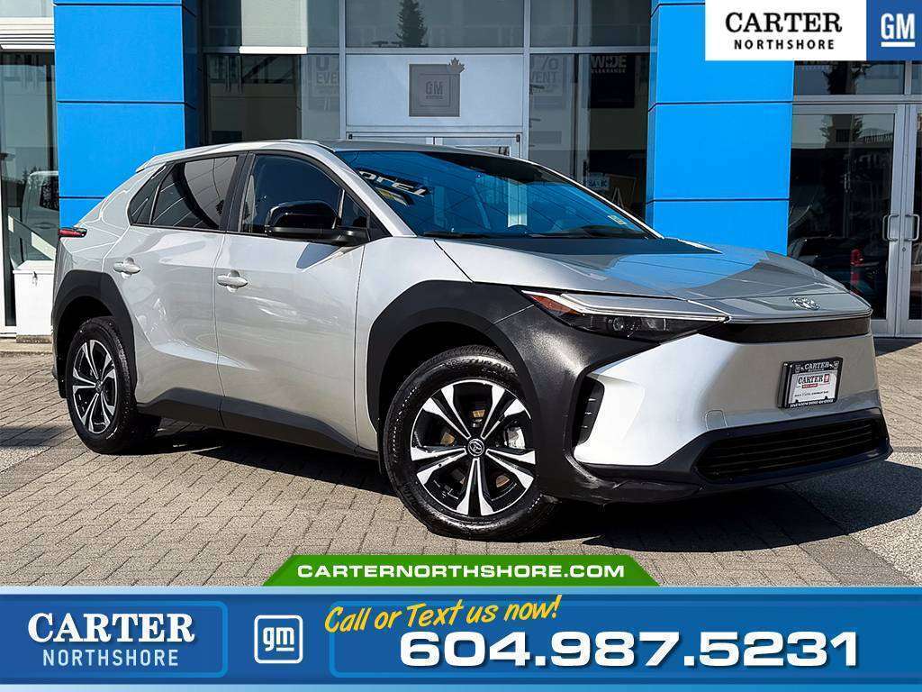 Silver 2023 Toyota bZ4X SUV / Crossover  1-Speed Automatic