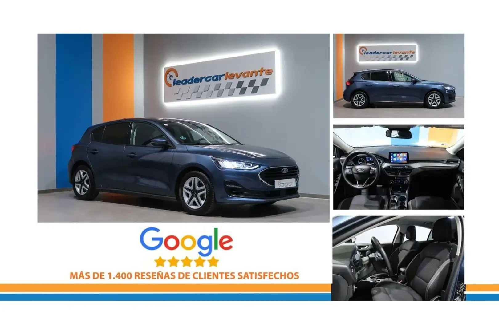 Ford Focus 1.5 Ecoblue Trend+ 120 Aut. Azul - 2