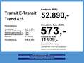 Ford Transit E- Trend 425 L3 Wit - thumbnail 4