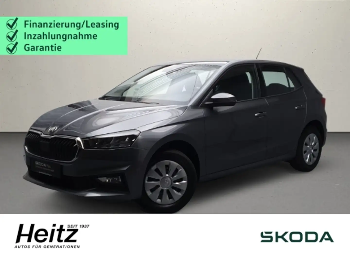 Skoda Fabia 1.0 Essence LED SmartLink Bluetooth Klima Grijs - 1
