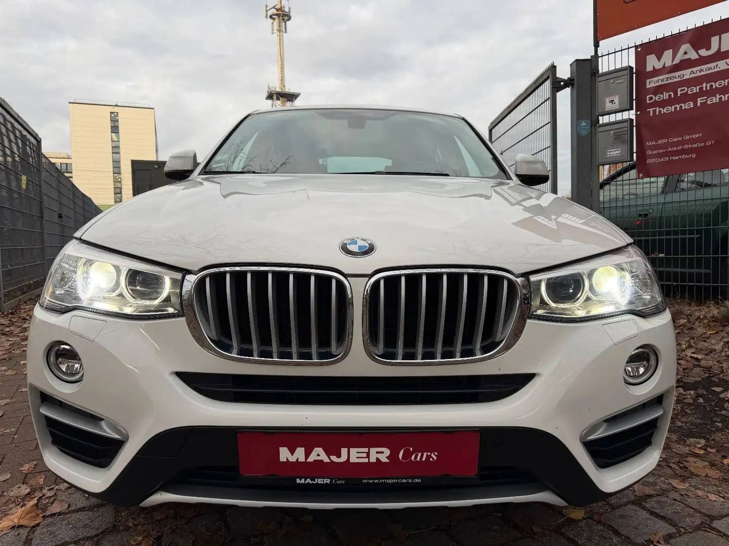 BMW X4 xDrive 20 d xLine*BIXEN*TEILLEDER*PDC*NAVI* Weiß - 2
