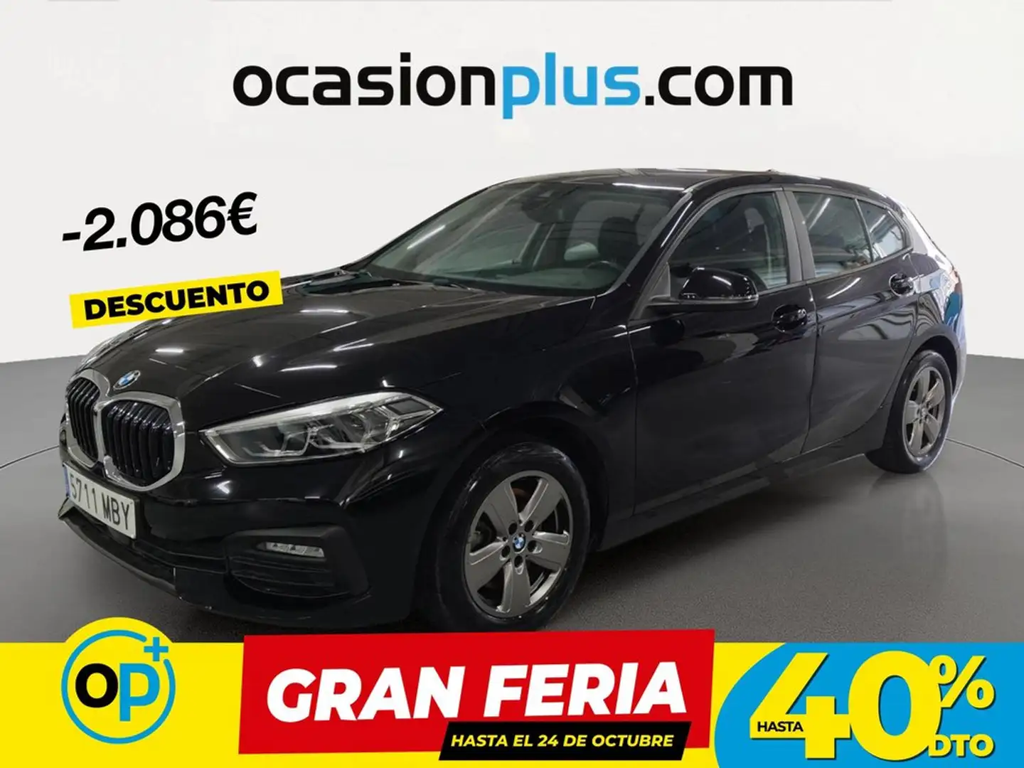 BMW 116 116d Negro - 1