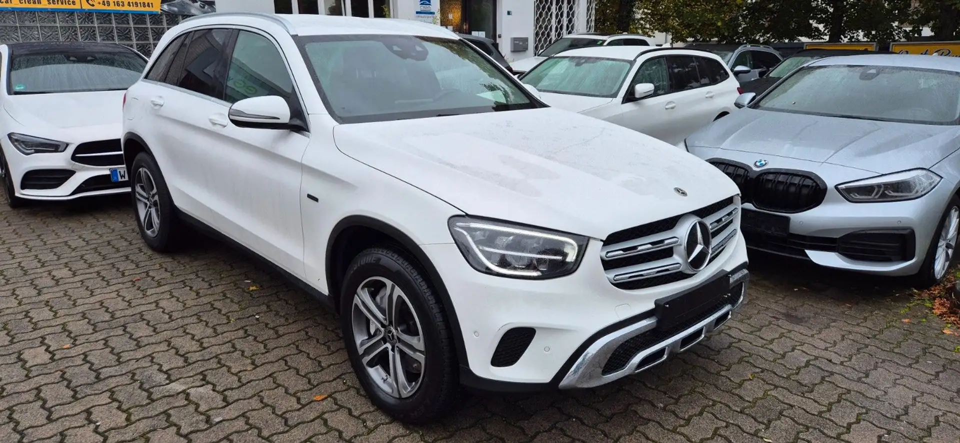 Mercedes-Benz GLC 300 e 4Matic/High-End/Business/Kamera/MBUX Blanc - 1