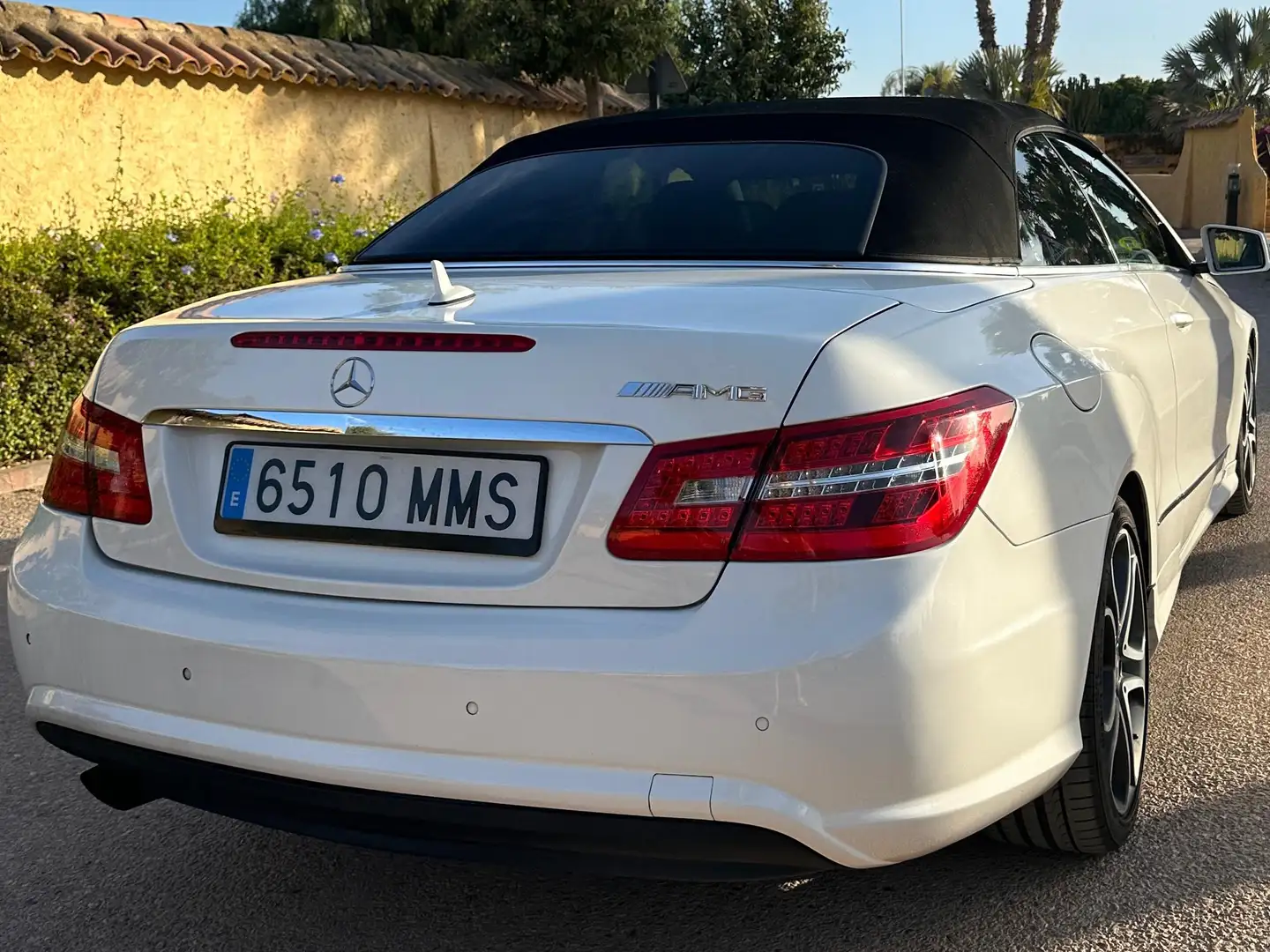 Mercedes-Benz E 220 E Cabrio 220CDI BE Blanco - 2