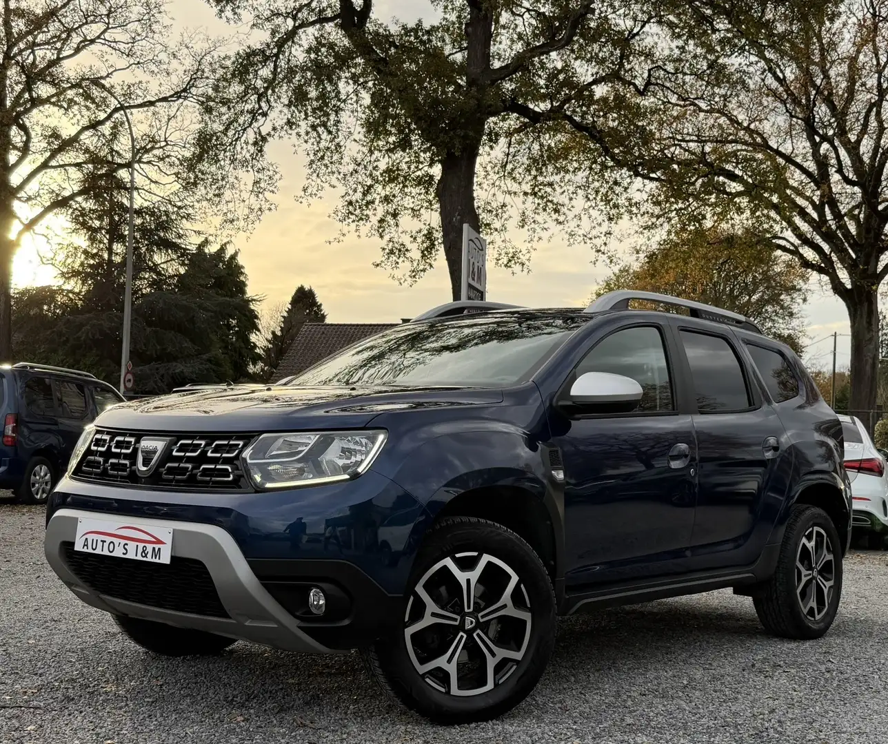 Dacia Duster 1.3 TCe Benzine 2019 360gr Camera Carplay Garantie Bleu - 1