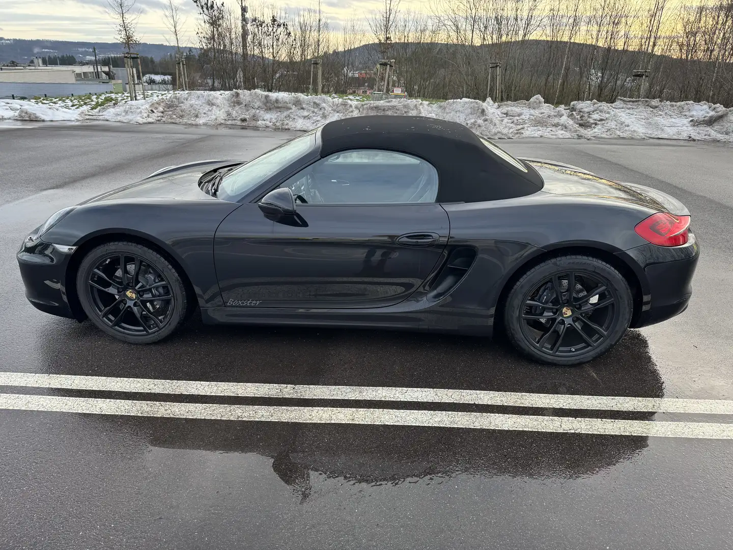 Porsche Boxster Boxster 981 2,7 DSG Schwarz - 1