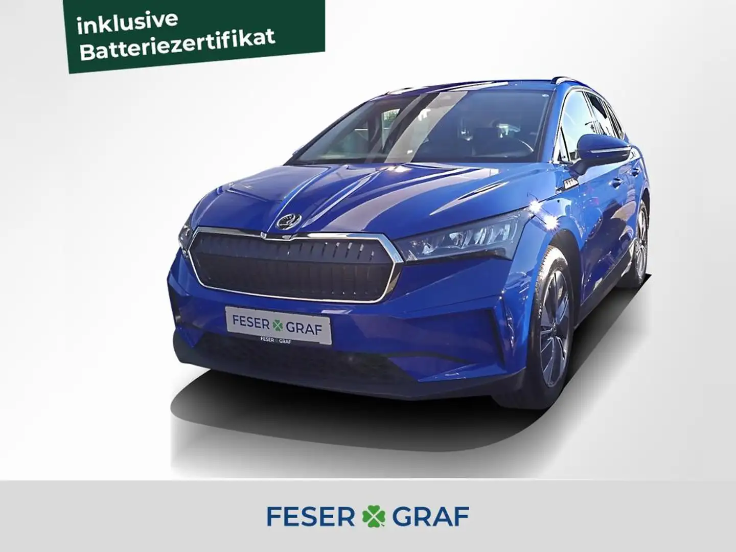 Skoda Enyaq iV 60 Loft LED Navi Rüka Smart Link Wärmep Blau - 1