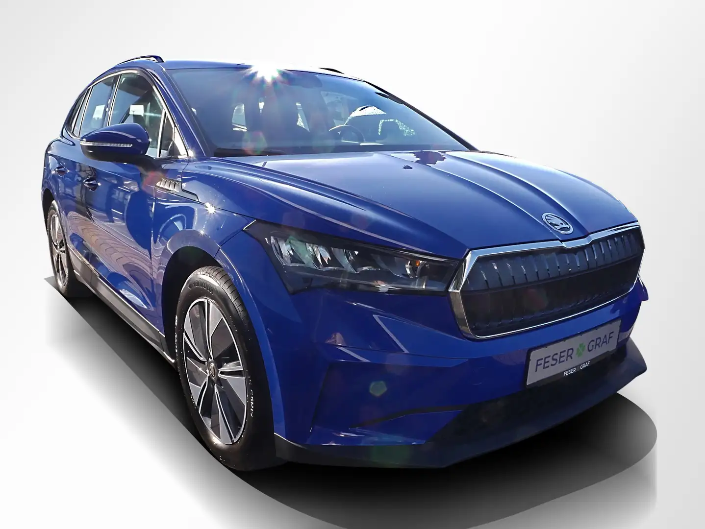 Skoda Enyaq iV 60 Loft LED Navi Rüka Smart Link Wärmep Blau - 2