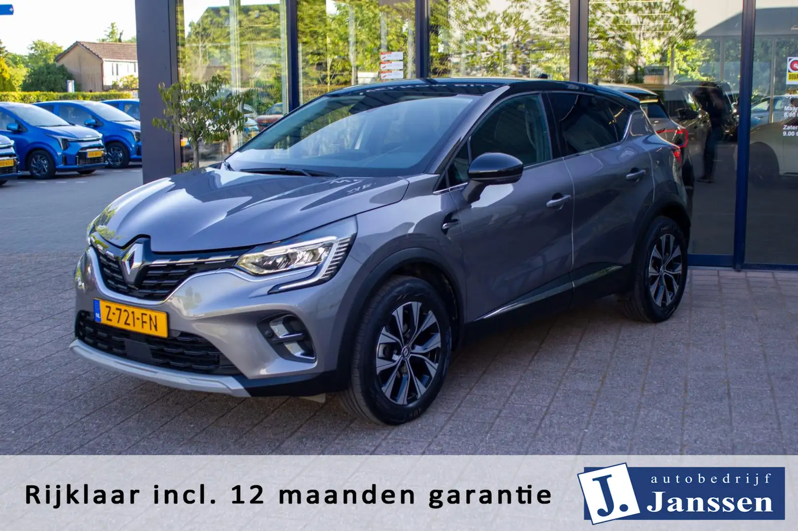 Renault Captur 1.0 TCe 90 techno | incl. fabrieksgarantie | Navi Gris - 1