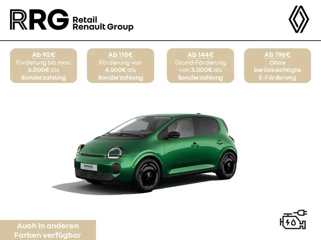 Renault Twingo E-TECH elektrisch Techno 80hp Urban Range