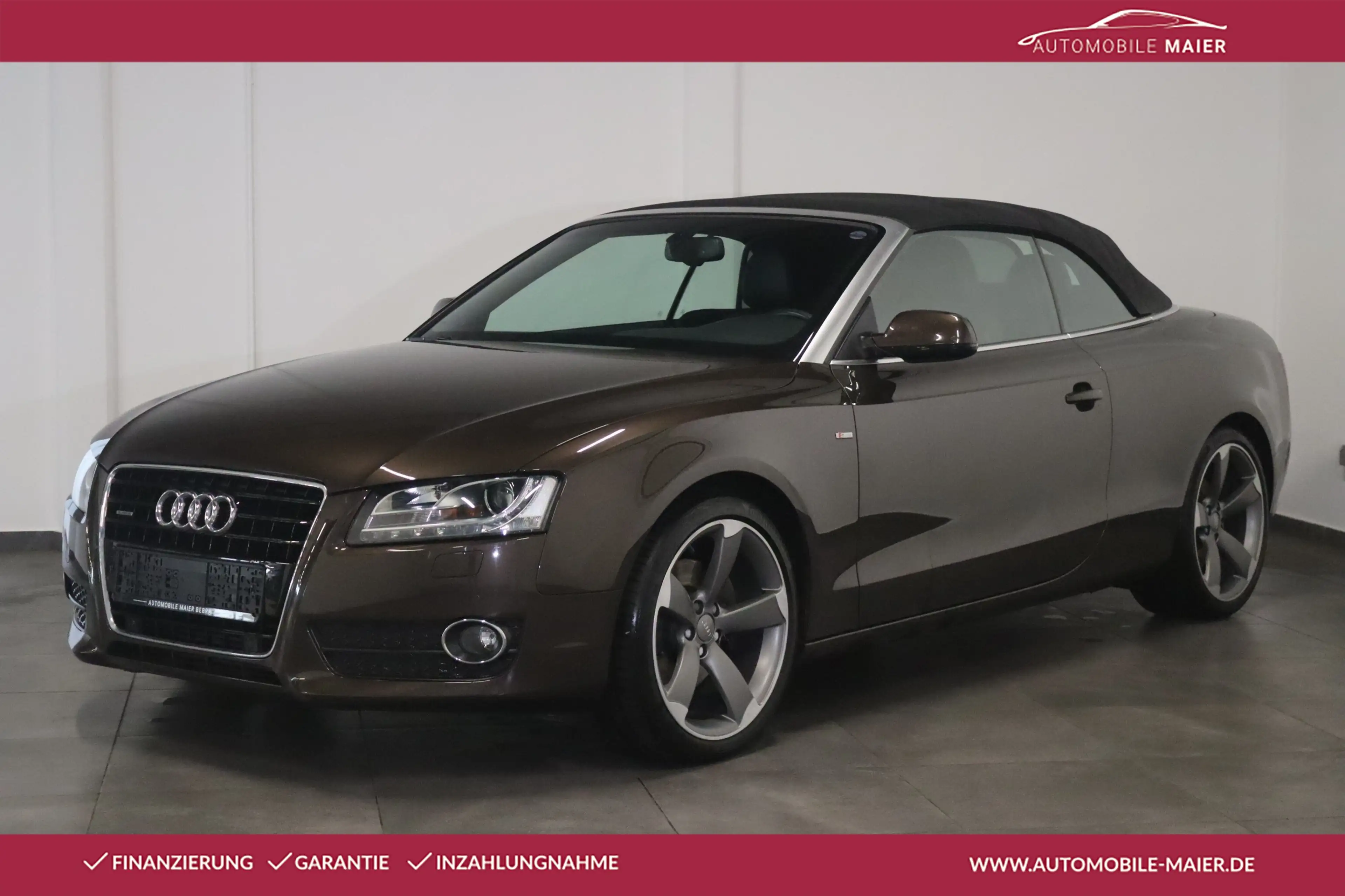 Audi A5 Cabrio 3.0 TDI S line qu.-XENON-NAV-SHZ-ROTOR — photo 3