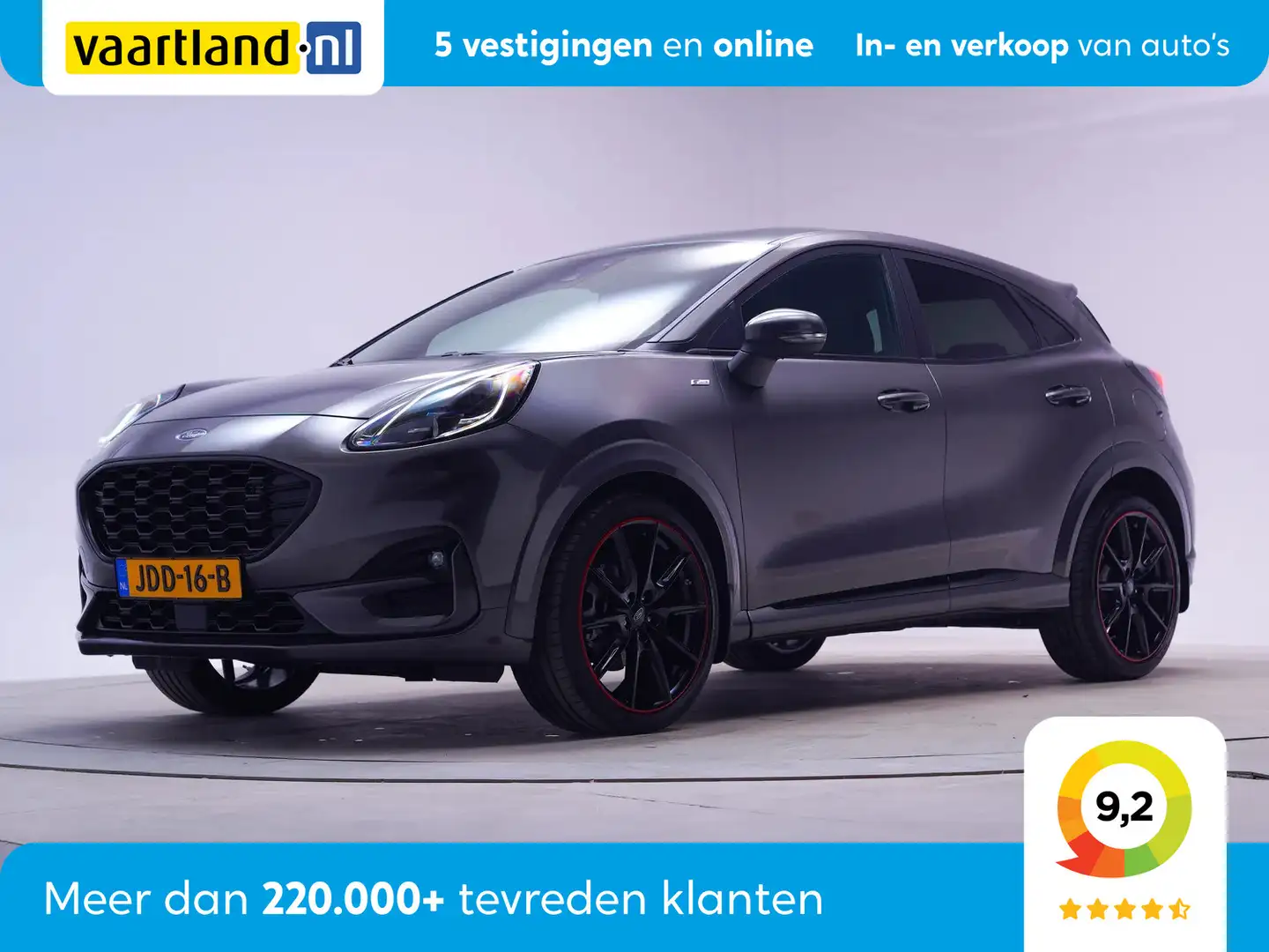 Ford Puma 1.0 ST-Line X 155pk [ Navi Cruise Apple Carplay / Grijs - 1