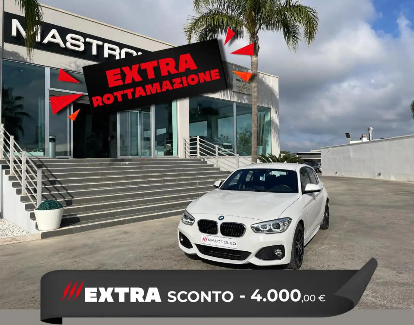 BMW 116 116d 5p. Msport Bianco - 1