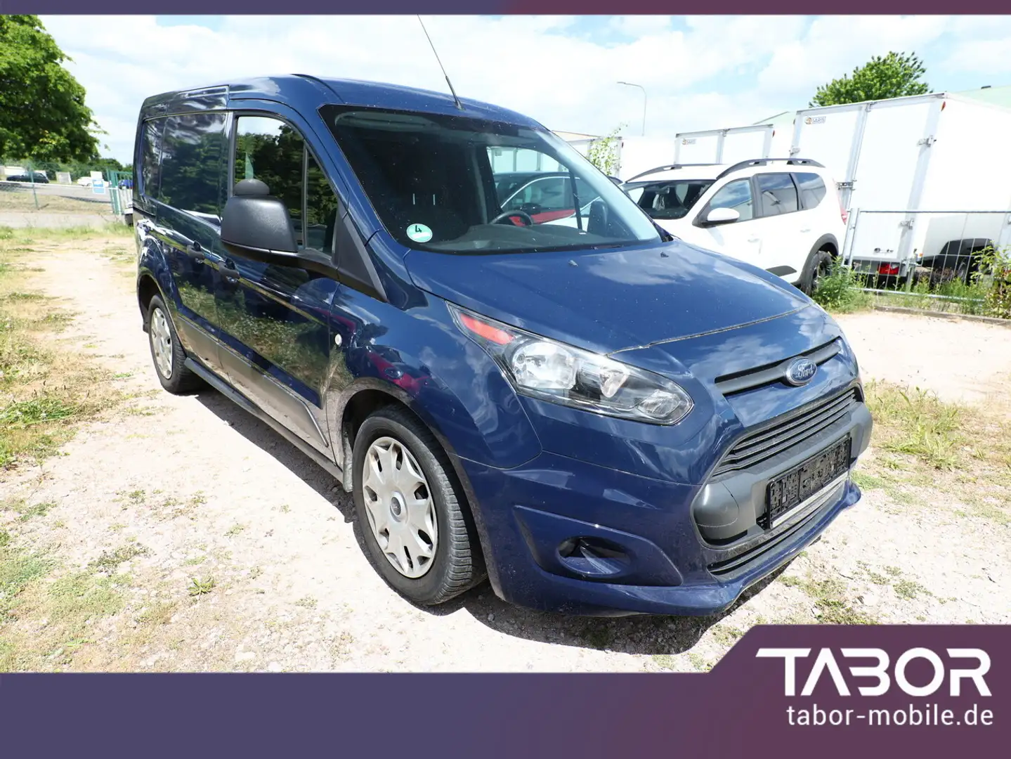 Ford Transit Connect 1.0 EB 100 Trend L1 AHK PDC Bleu - 2