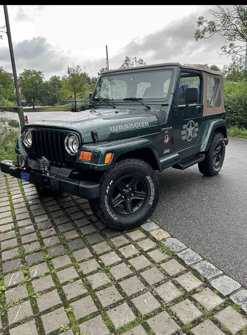 Jeep Wrangler Hardtop 4.0 Sahara Zöld - 1