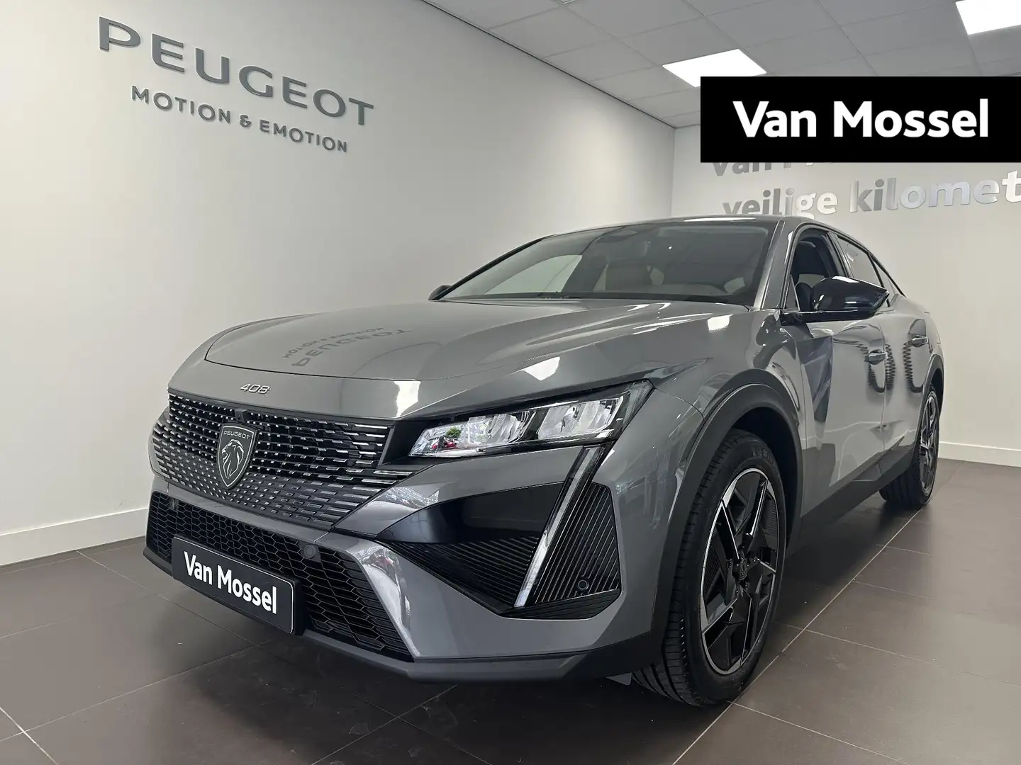 Peugeot 408 1.6 HYbrid 225 EAT8 Allure Avantage | Navigatie | Gris - 1