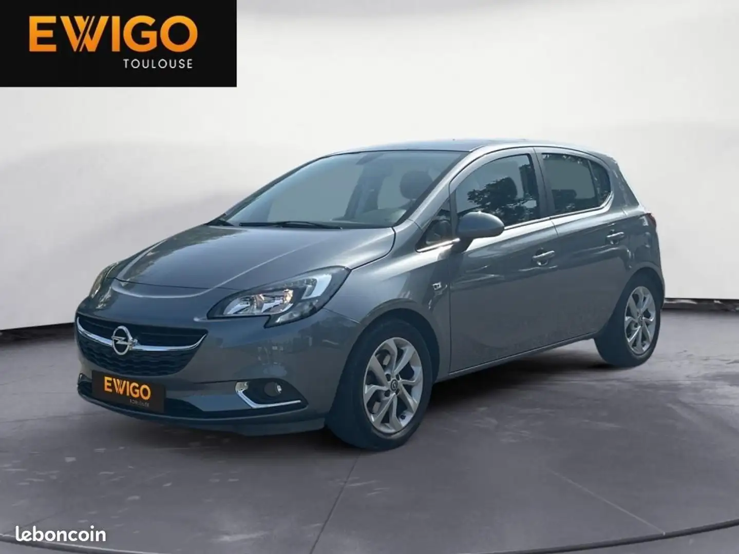 Opel Corsa 1.4 T 100 DESIGN 120 ANS EDITION Gris - 1
