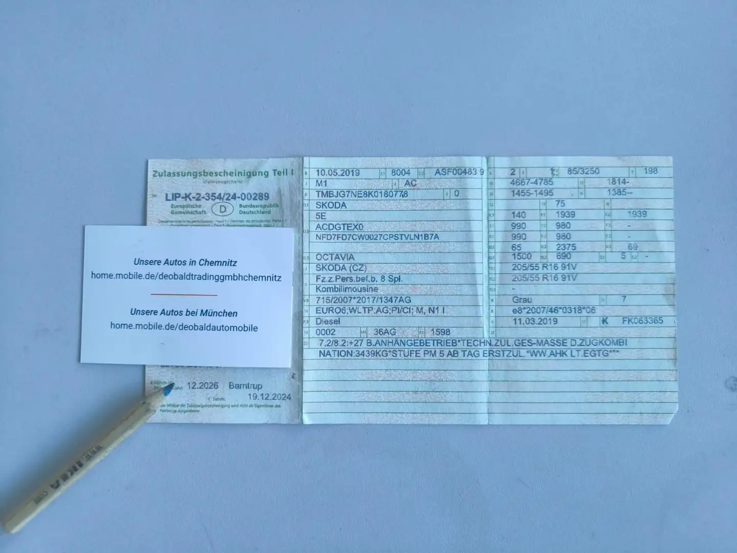 Skoda Octavia Style 1.6 TDI DPF Automatik - 2