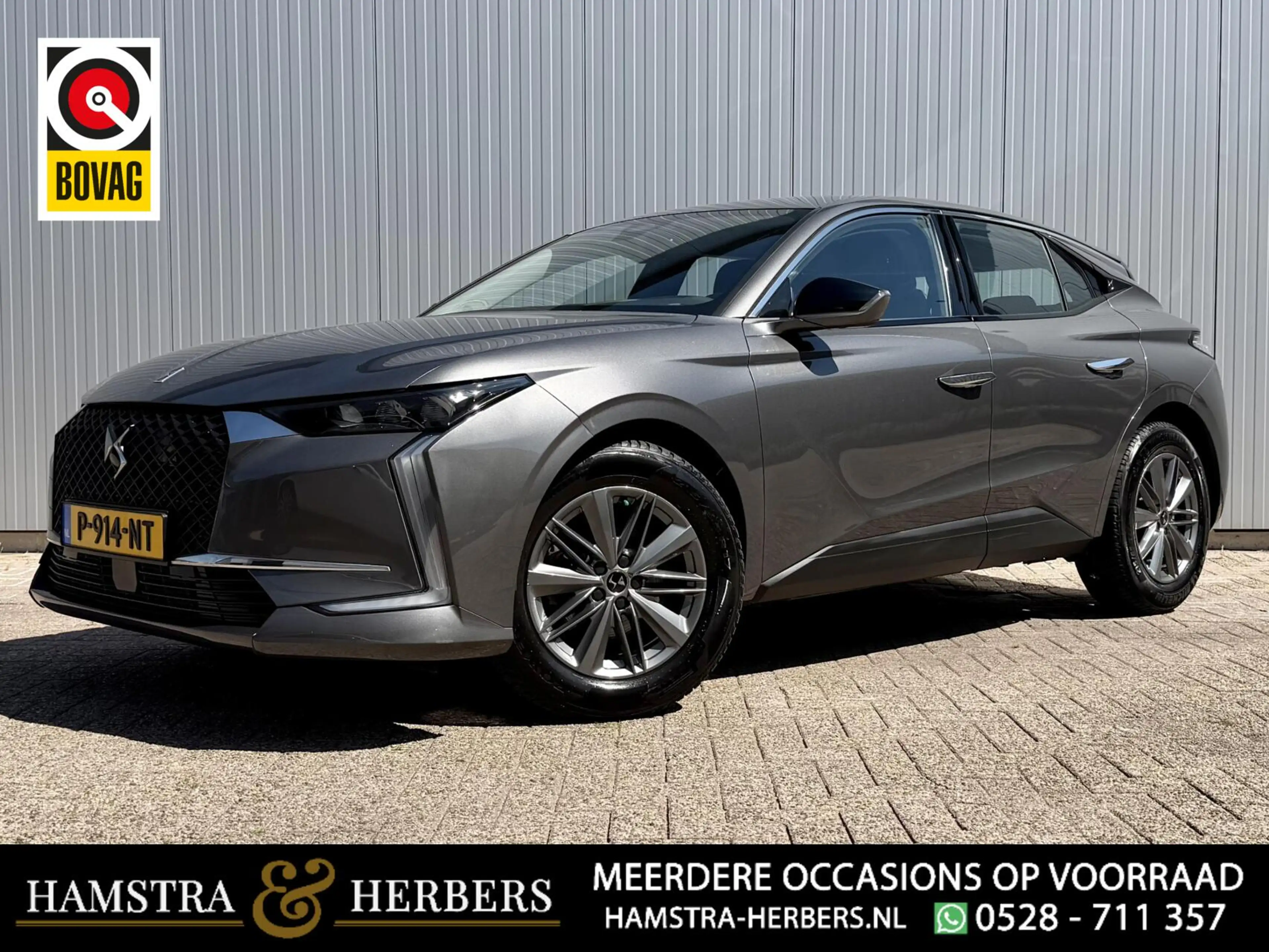 DS Automobiles DS 4 1.2 PureTech Trocadero antraciet AUTOMAAT
