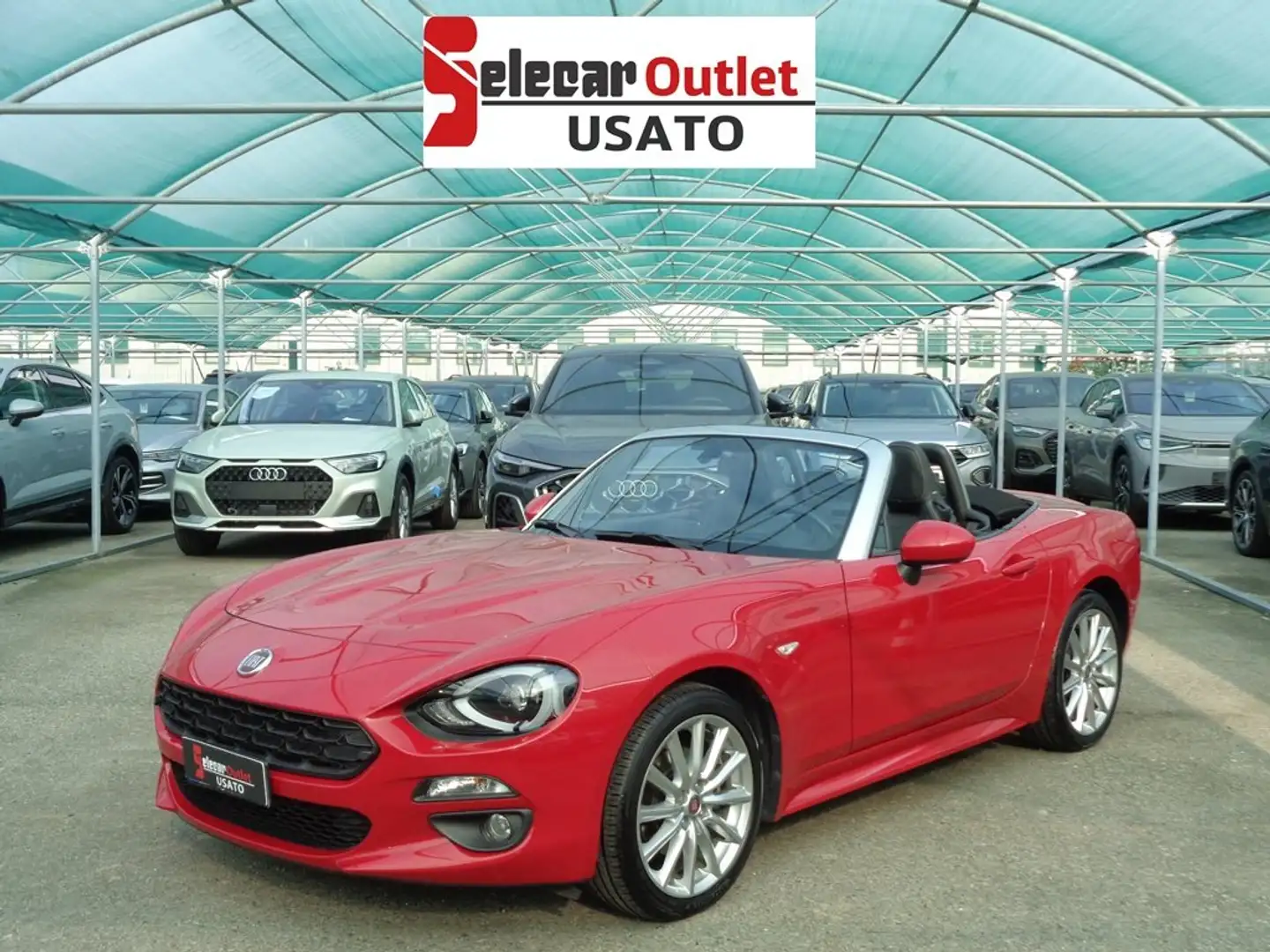 Fiat 124 Spider 1.4 MultiAir Lusso Rosso - 1