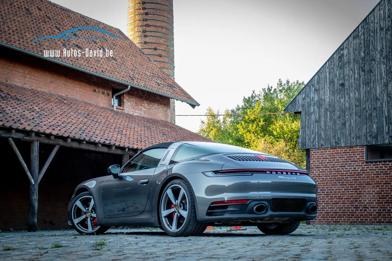 Porsche Targa 911 Carrera 4S 992 3.0 Turbo PDK 1 EIGENAAR Gris - 2