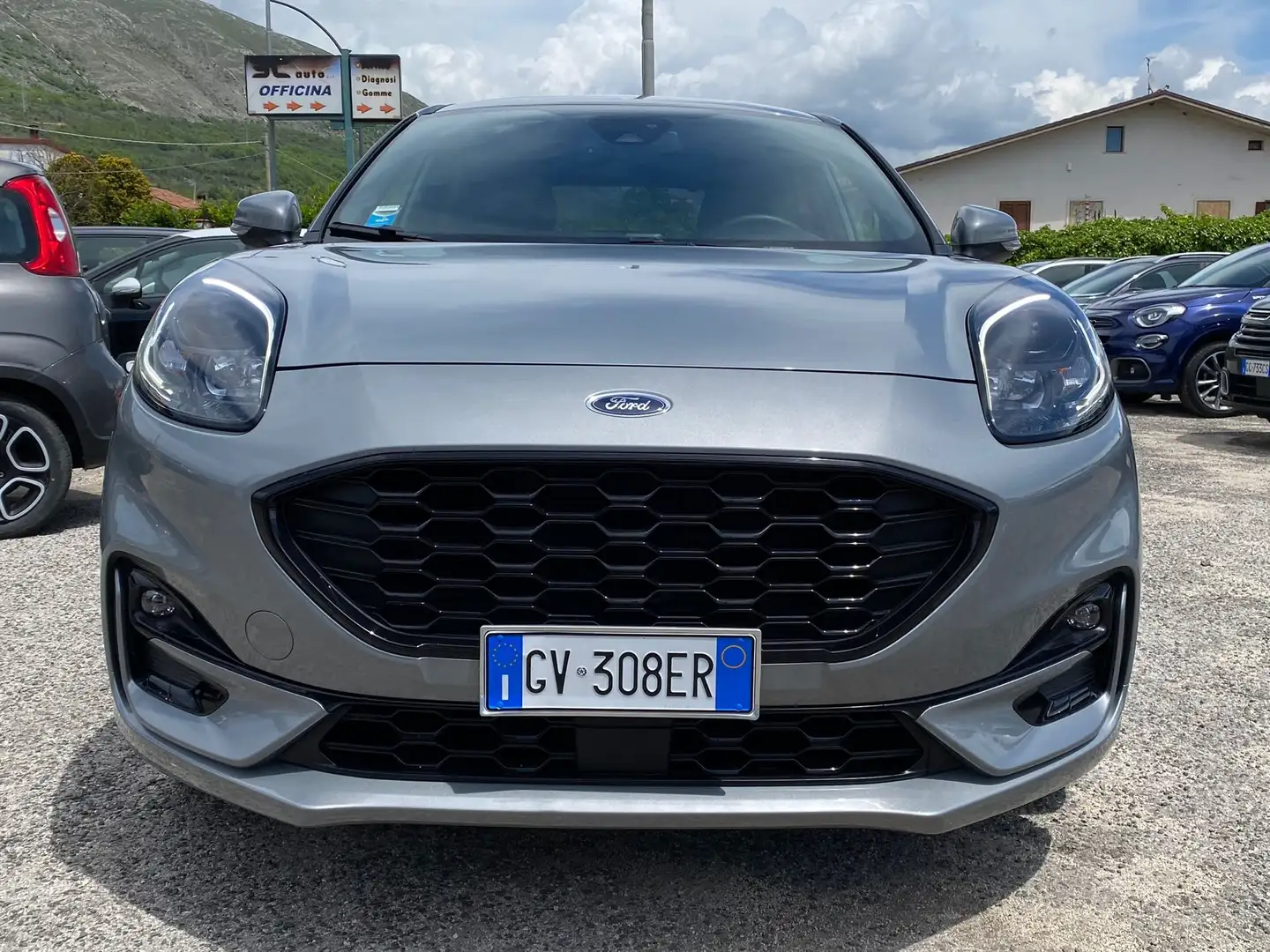 Ford Puma 1.0 ecoboost Hybrid 125cv ST-Line, VETTURA AZIEND. Grigio - 2
