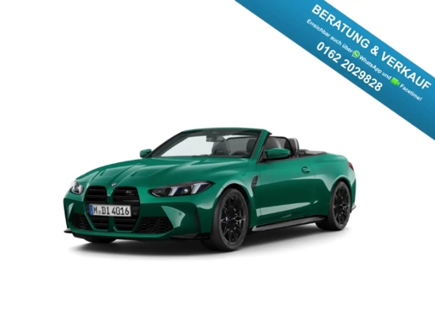 BMW M4 Competition Cabrio mit M xD Sportpaket AD Navi Dig Grün - 1