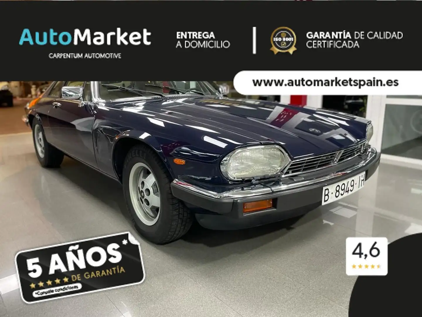 Jaguar XJ S V12 Azul - 2