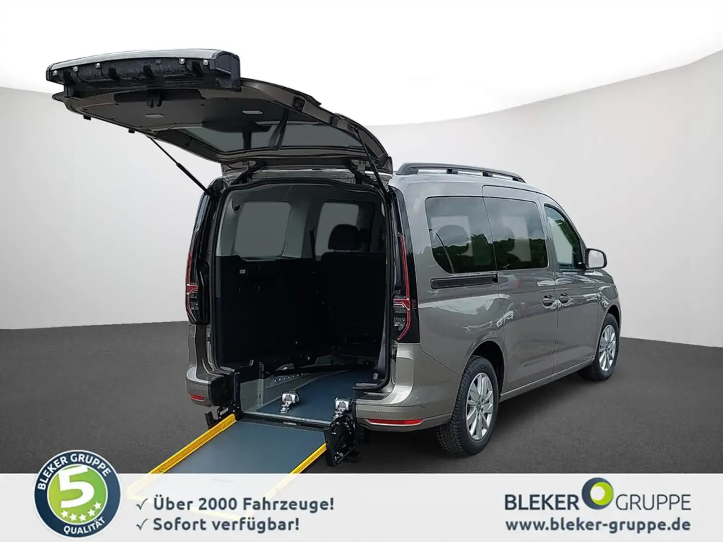 Volkswagen Caddy Maxi 1.5 TSI Life Rollstuhlumbau Beige - 1