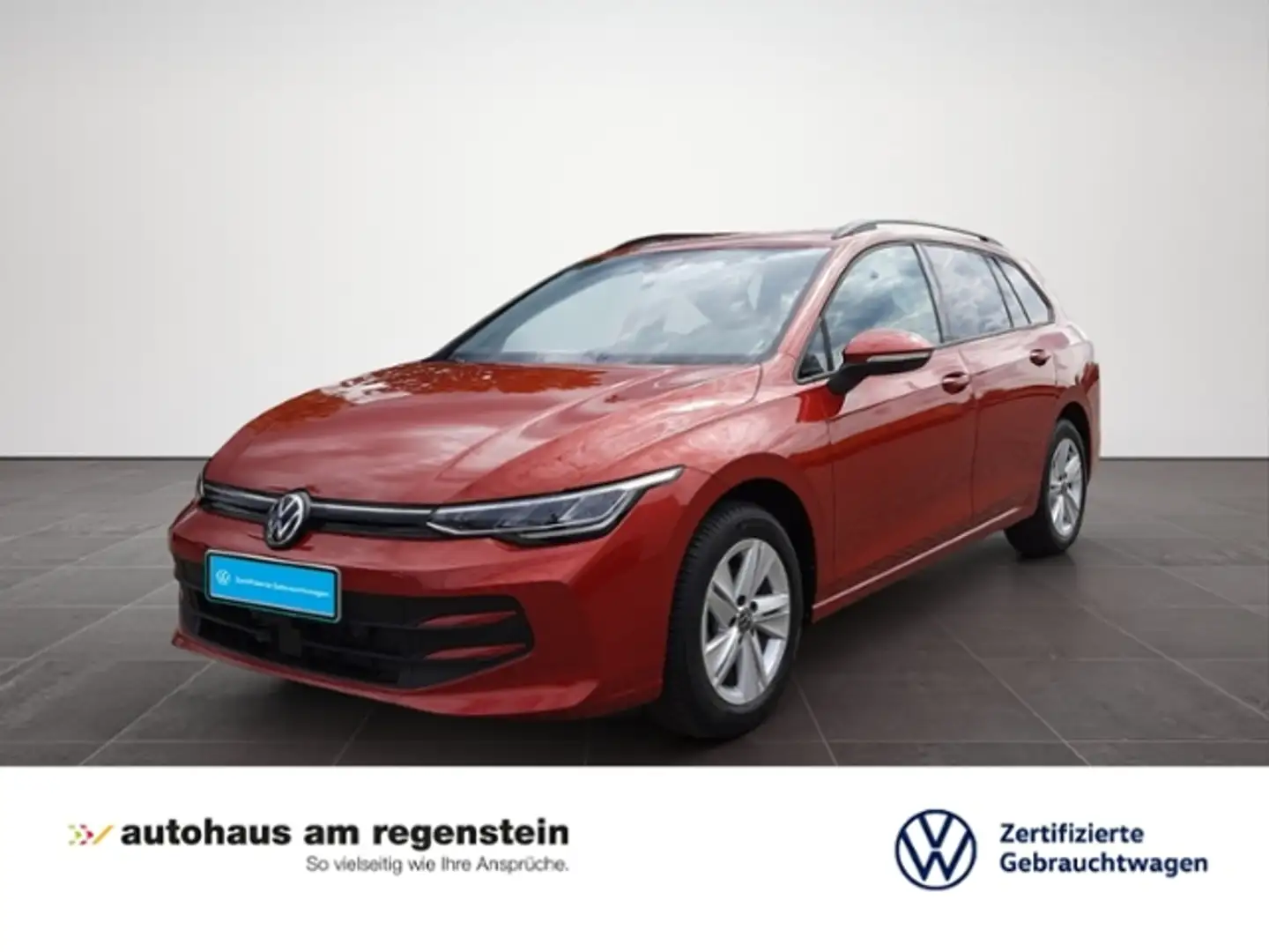 Volkswagen Golf Variant VIII Variant 1.5 TSI LED/AHK/HK/360°/Kessy Rot - 1