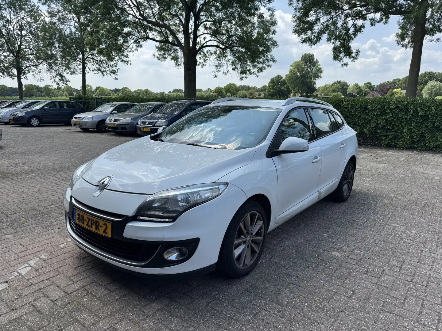 Renault Megane Estate 1.5 dCi Expression Navi Climate Control Weiß - 1