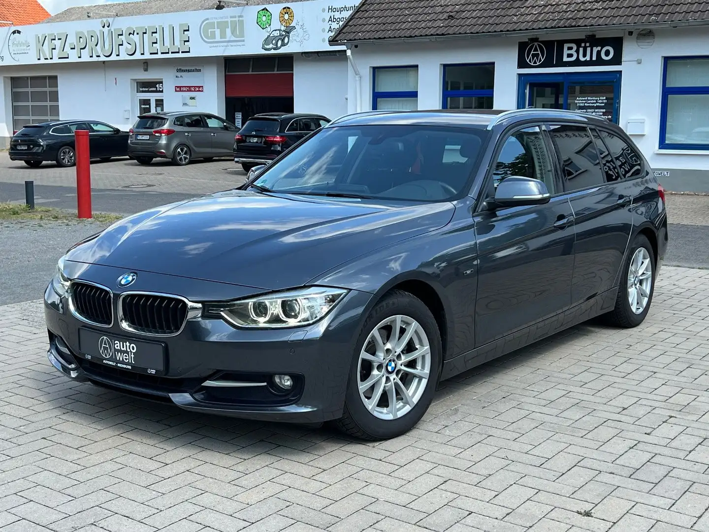 BMW 318 d T| Sport | Aut. |TÜV+Service+Reifen neu | Gris - 1