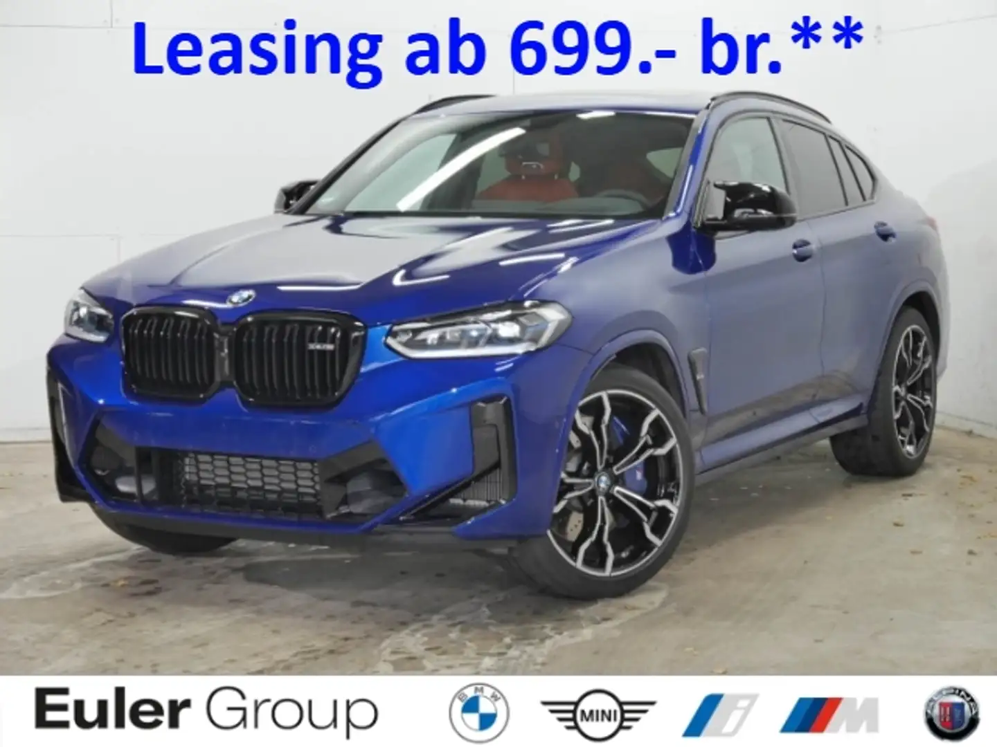 BMW X4 M Comp. Pano 21'' PA+ DA Laser HiFi UPE 116.380.- br Blau - 1