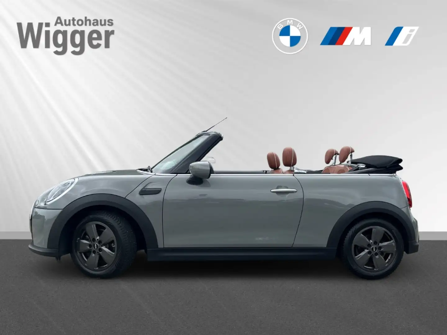 MINI Cooper Cabrio Classic Trim/HUD/Navi/Leder/LED Grijs - 2