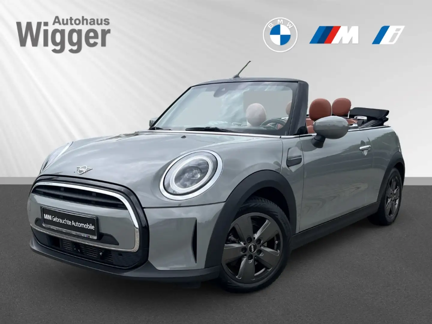 MINI Cooper Cabrio Classic Trim/HUD/Navi/Leder/LED Grijs - 1