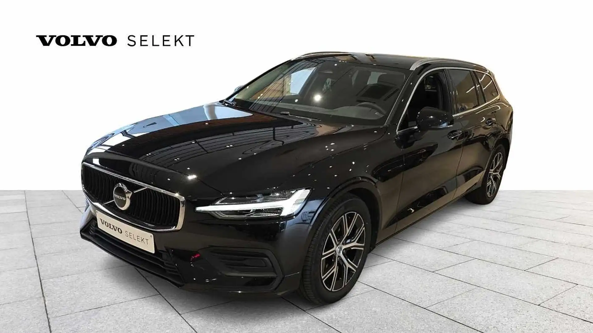 Volvo V60 Core, B3 Mild hybrid, Benzine Zwart - 1