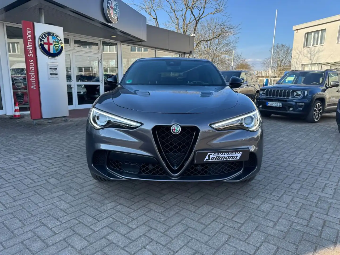 Alfa Romeo Stelvio V6 2.9 Bi-Turbo AT8-Q4 Quadrifoglio Grau - 2