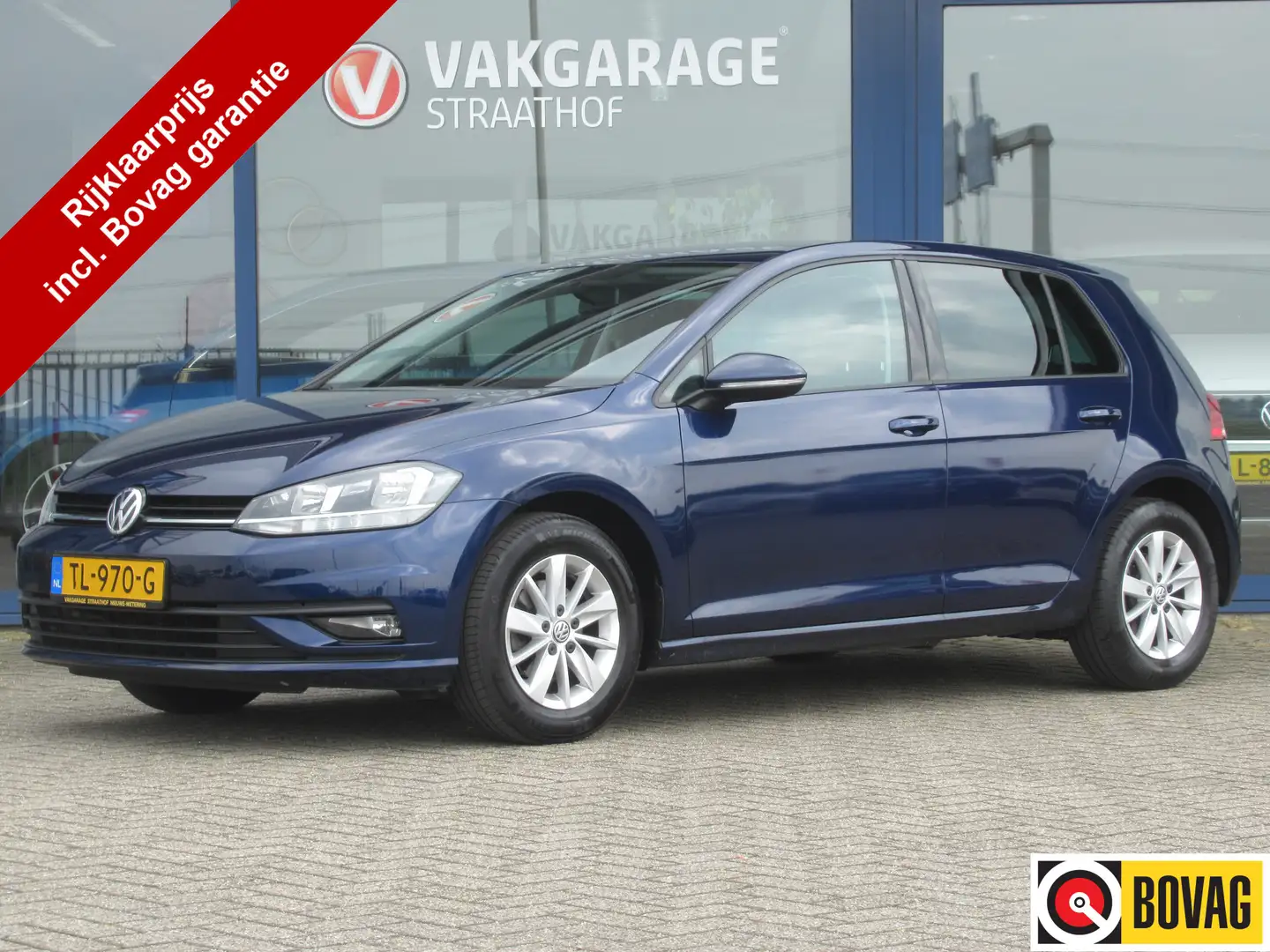 Volkswagen Golf 1.0 TSI Comfortline 110 PK, Carplay + Android Auto Blauw - 1
