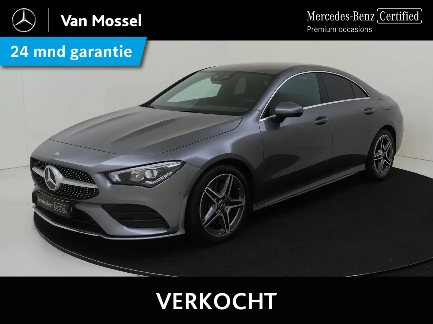 Mercedes-Benz CLA 220 AMG-Line / Achteruitrijcamera /Sfeerverlichting /1 Gris - 1