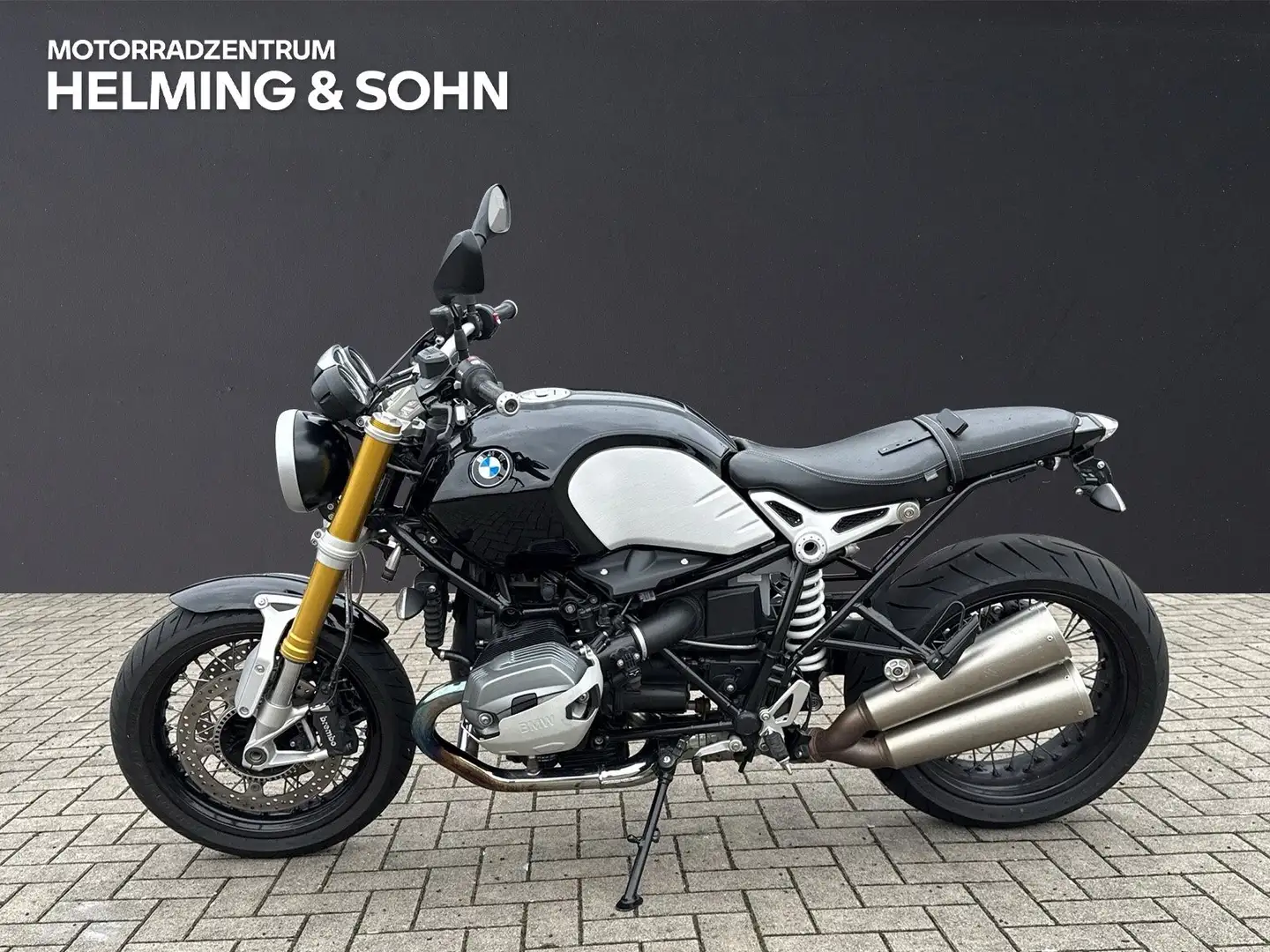 BMW R nineT Negro - 1