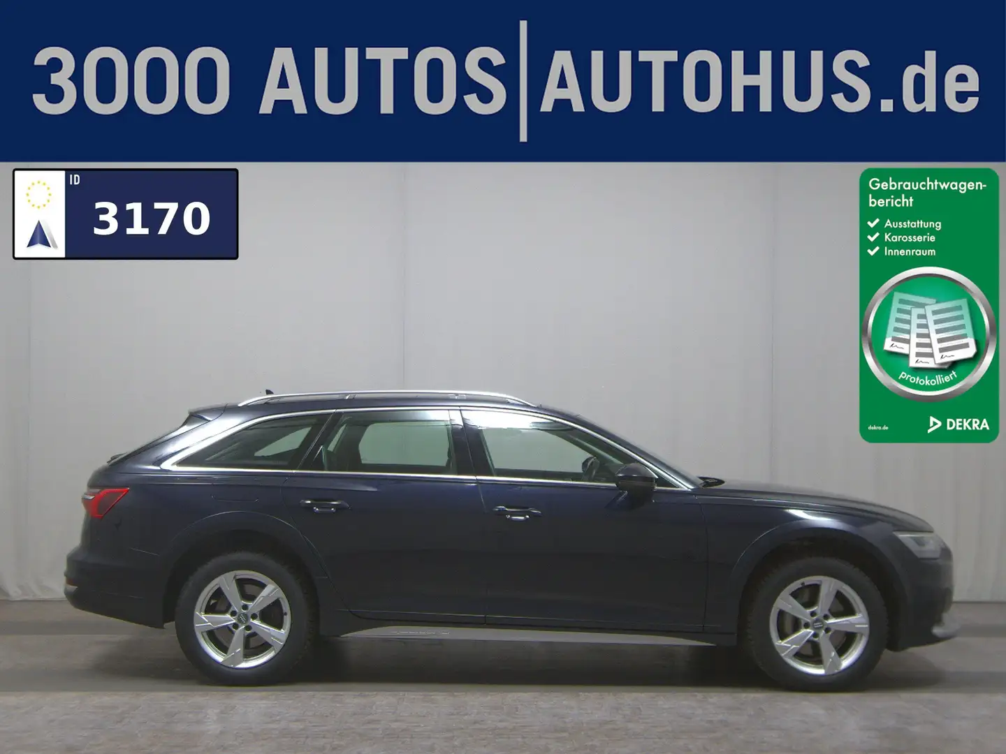 Audi A6 allroad 50 TDI Qu. T-Leder Nav Pano StHzg AHK Blau - 1