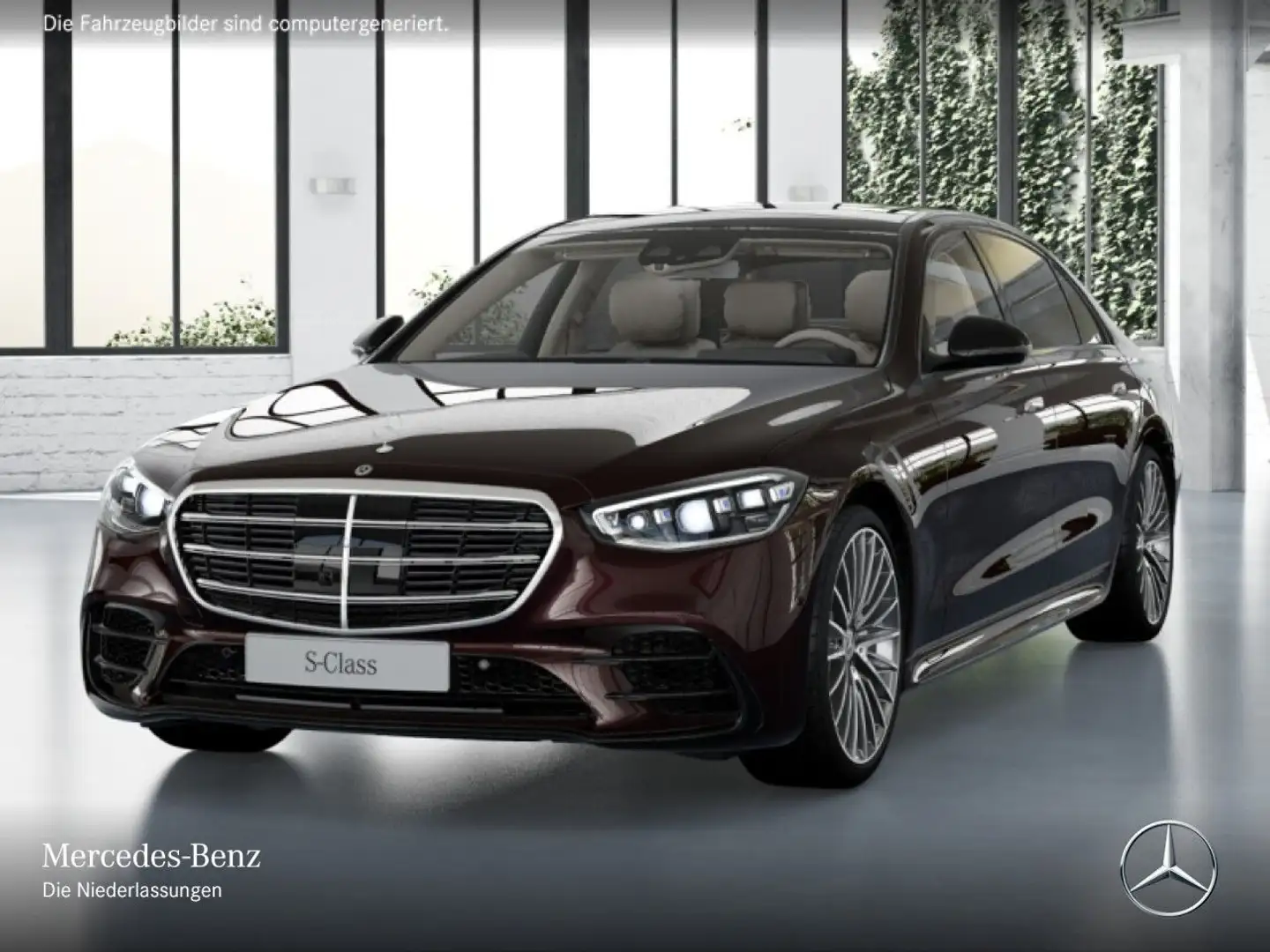 Mercedes-Benz S 600 S 580 L 4M AMG+NIGHT+PANO+360+DIGITAL-L+FAHRASS+3D Rood - 2