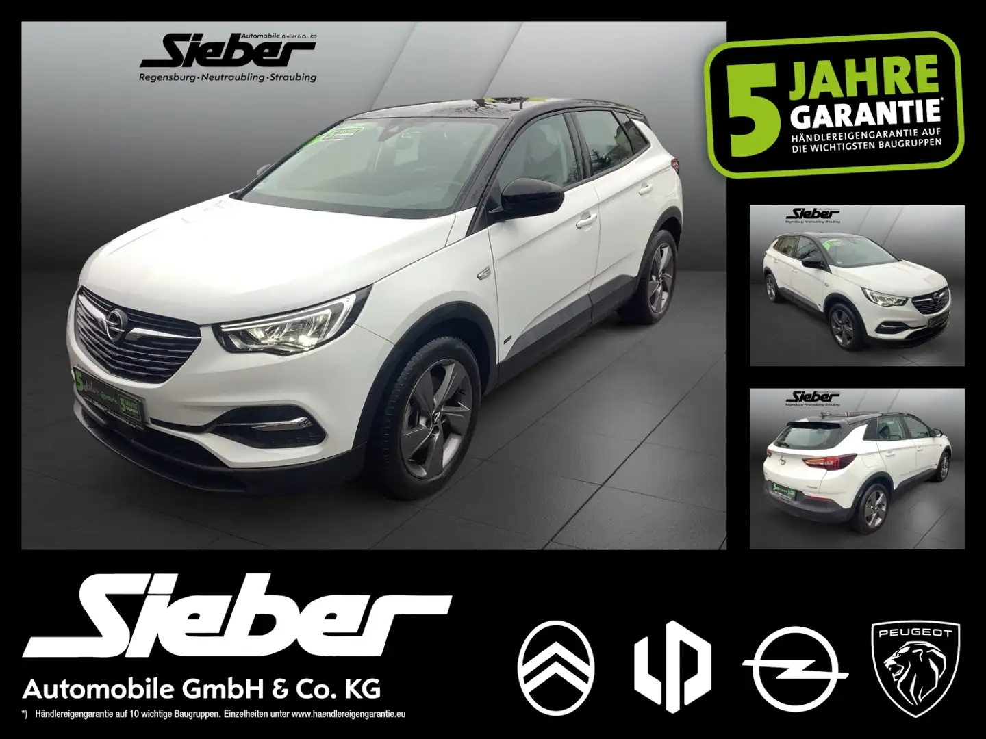 Opel Grandland X 1.6 Plug-In ***Navigation***PDC*** Weiß - 1