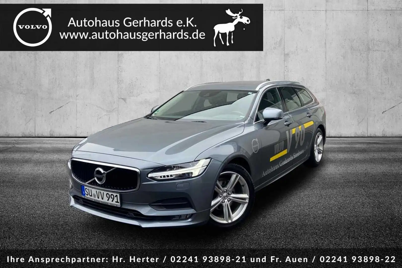 Volvo V90 D4 Momentum, integr. Kindersitze, Leder, ACC Grey - 1
