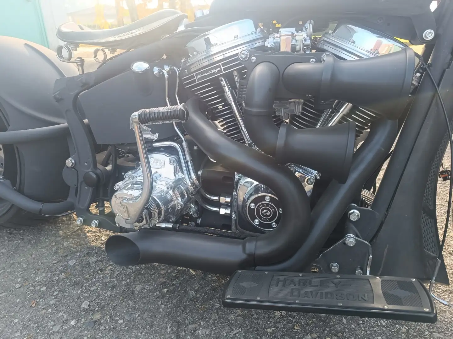 Harley-Davidson Softail Special Bike 330 fat tire Black - 2