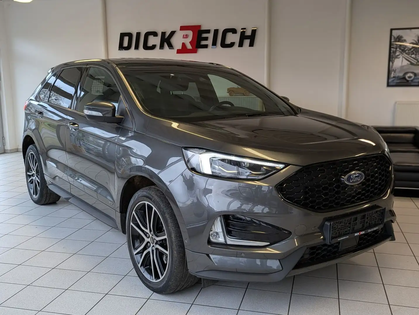 Ford Edge ST-Line 4x4 Pano Standheizung B&O AHK Gris - 1