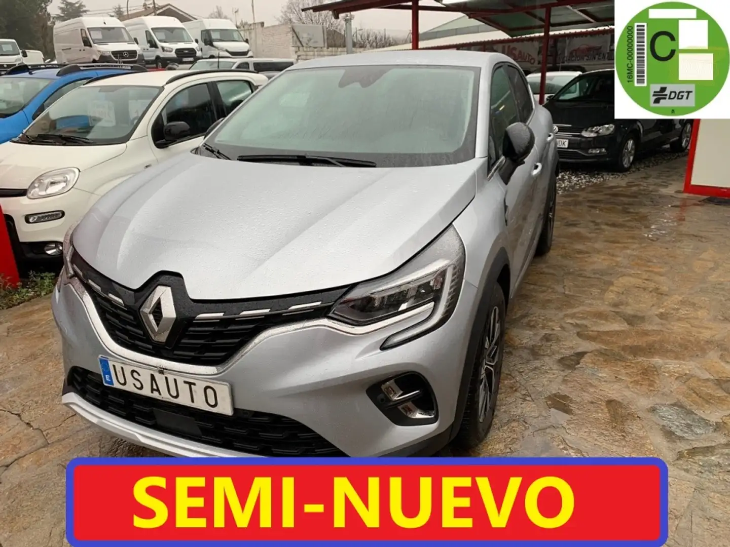 Renault Captur TCe Techno 67kW Plateado - 1
