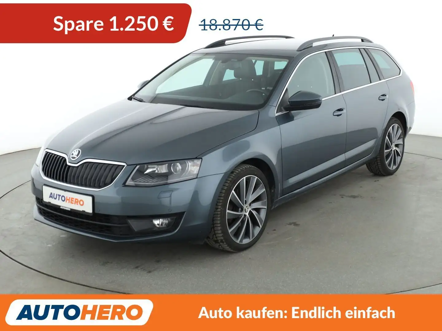 Skoda Octavia 2.0 TDI Laurin & Klement Aut.*XENON*CAM* Grau - 1
